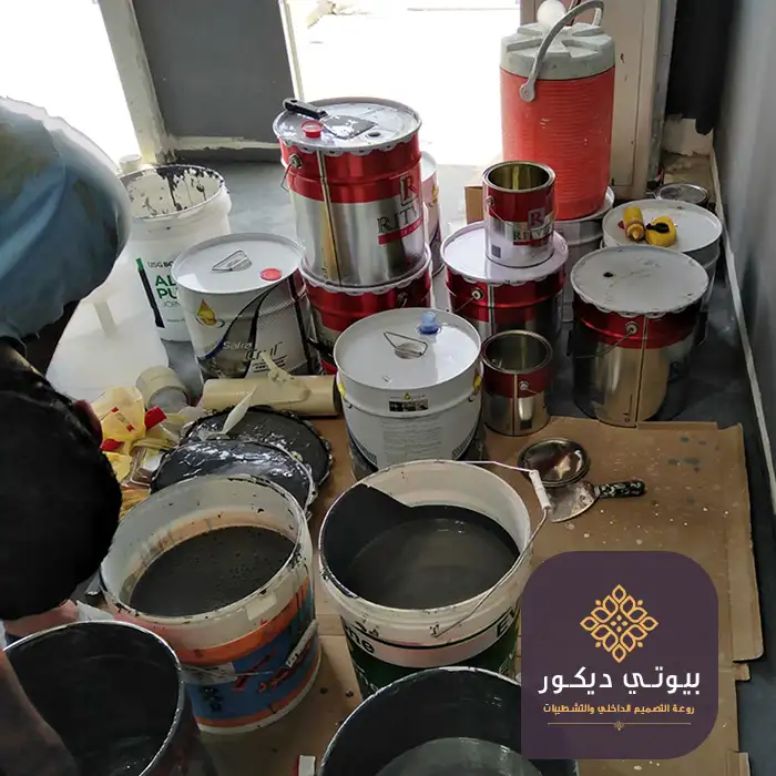 دهان ايبوكسي ارضيات الرياض